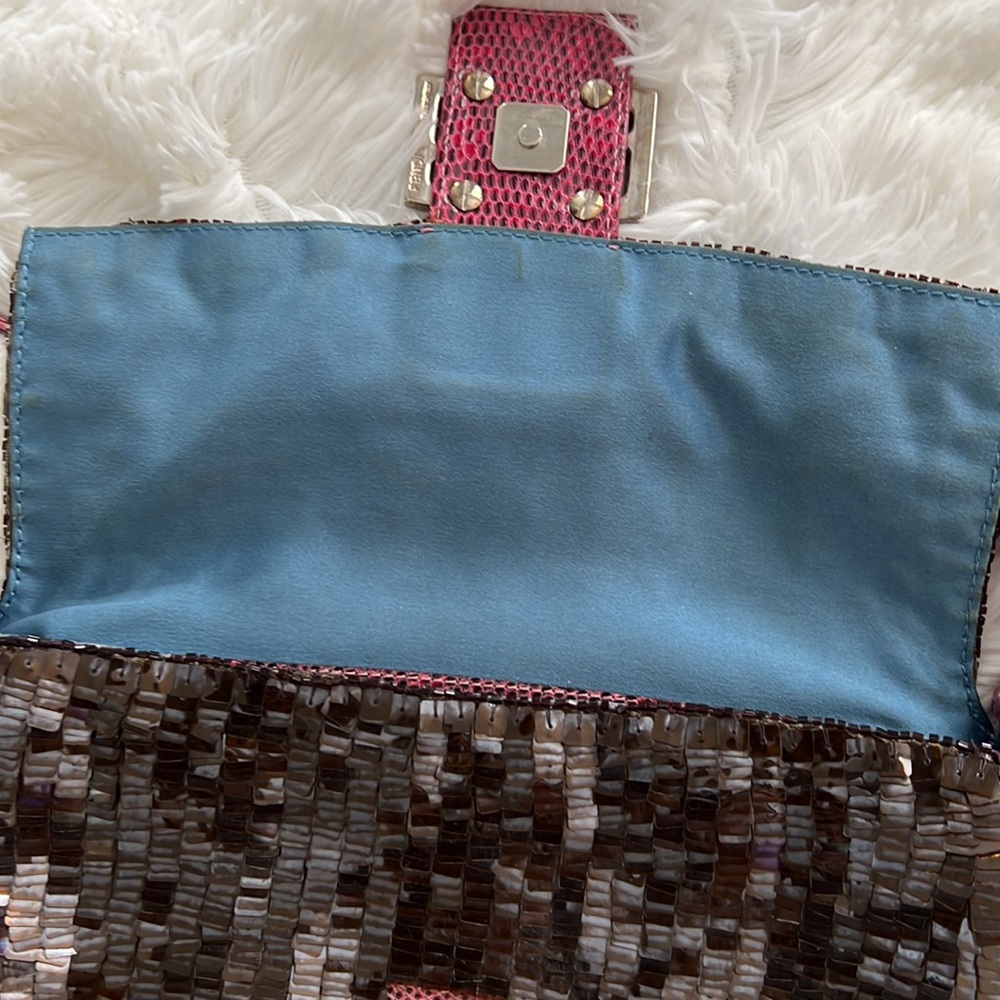 sold!Vintage FENDI sequin baguette - Picture 4 of 7